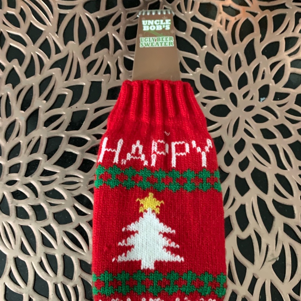 Ugly sweater Beer coozie 🎄🤣